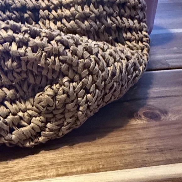 Hearth & Hand Natural Woven Tote Bag - Picture 3 of 6